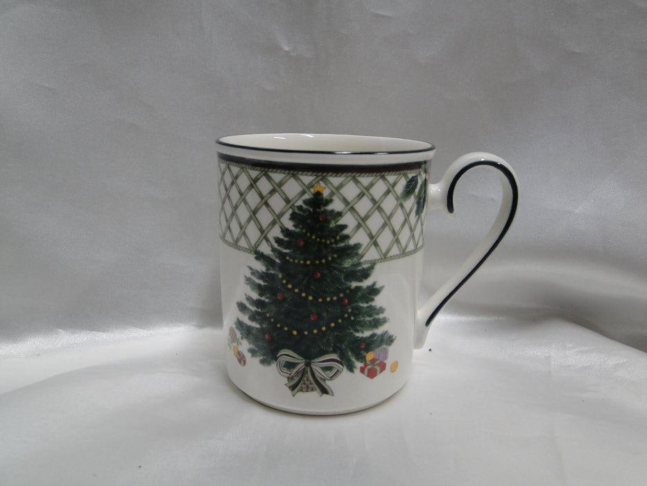 Mikasa Christmas Story, Tree, Lattice: Mug (s), 3 3/4" Tall