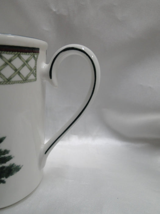 Mikasa Christmas Story, Tree, Lattice: Creamer / Cream Pitcher, 3 7/8" Tall