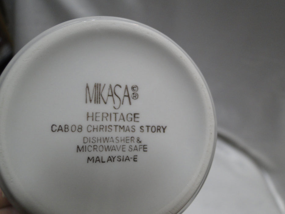 Mikasa Christmas Story, Tree, Lattice: Creamer / Cream Pitcher, 3 7/8" Tall
