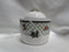 Mikasa Christmas Story, Tree, Lattice: Sugar Bowl & Lid, 4 1/8" Tall