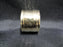 Hammered Brass, India: Set of Four Napkin Rings, 1 3/4"D x 1 1/4" Wide