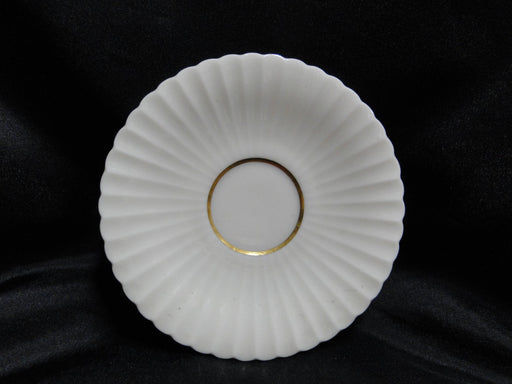 Lenox Cretan, Ivory w/ Gold Greek Key: 4 7/8" Demitasse Saucer Only, No Cup