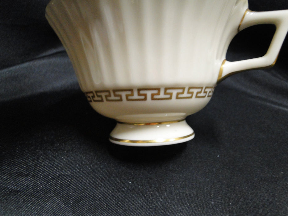 Lenox Cretan, Ivory w/ Gold Greek Key: 2 1/2" Cup Only, No Saucer