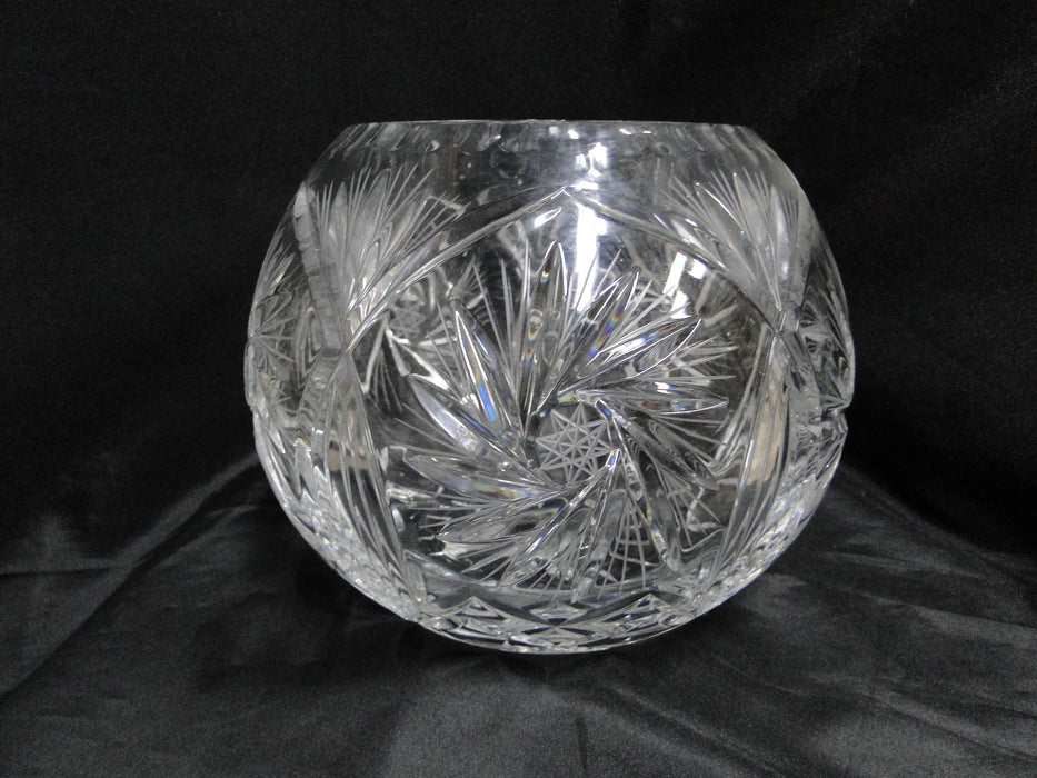 Crystal Clear Industries Monica Pinwheel: Rose Bowl, 7" x 6 1/4" Tall, Sticker