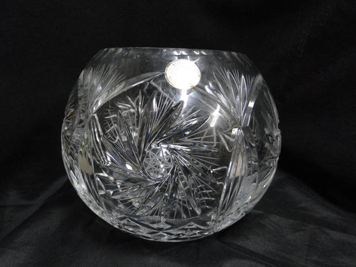 Crystal Clear Industries Monica Pinwheel: Rose Bowl, 7" x 6 1/4" Tall, Sticker