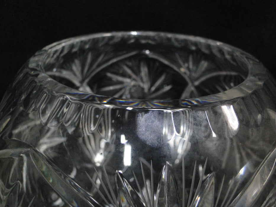 Crystal Clear Industries Monica Pinwheel: Rose Bowl, 7" x 6 1/4" Tall, Sticker