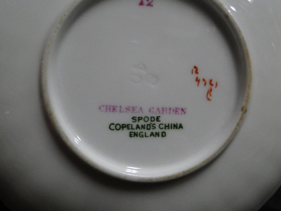 Spode Chelsea Garden, Multicolored Florals: Demitasse Cup & Saucer Set, 2 1/8"
