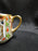 Nippon Raised Gold, Geometric Design: Demitasse Cup & Saucer Set, 2 1/8"