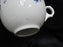 Furnivals Denmark Blue: 2 1/2" Cup (s) Only, Full Rib, No Saucer, Crazing