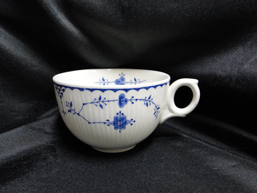 Furnivals Denmark Blue: 2 1/2" Cup (s) Only, Full Rib, No Saucer, Crazing