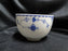 Furnivals Denmark Blue: 2 1/2" Cup (s) Only, Full Rib, No Saucer, Crazing