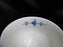 Furnivals Denmark Blue: 2 1/2" Cup (s) Only, Full Rib, No Saucer, Crazing
