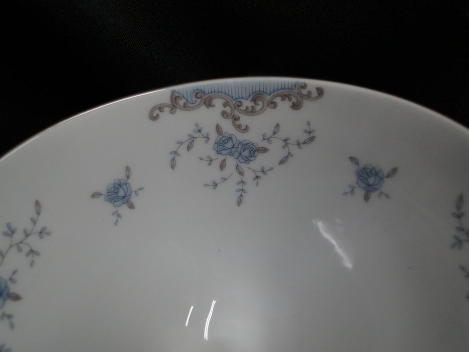 Imperial Seville, Blue Roses, Gray Scrolls, Gold Trim: Gravy Boat w/ Underplate