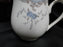 Imperial Seville, Blue Roses, Gray Scrolls, Gold Trim: Creamer, 3 3/4"