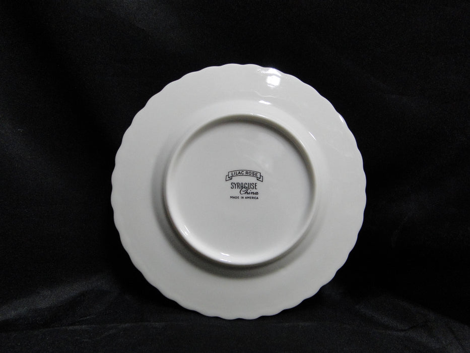 Syracuse Lilac Rose, Multicolored Floral Rim: Bread Plate (s), 6 1/4"