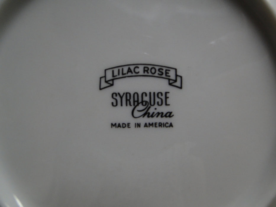 Syracuse Lilac Rose, Multicolored Floral Rim: Bread Plate (s), 6 1/4"