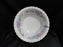 Syracuse Lilac Rose, Multicolored Floral Rim: Round Serving Bowl,  8 3/4", As Is