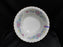 Syracuse Lilac Rose, Multicolored Floral Rim: Round Serving Bowl,  8 3/4", As Is