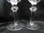 Waterford Crystal Powerscourt: Claret Wine (s), 7 1/8" Tall