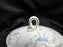 Imperial Seville, Blue Roses, Gray Scrolls, Gold Trim: Sugar Bowl & Lid, 4",