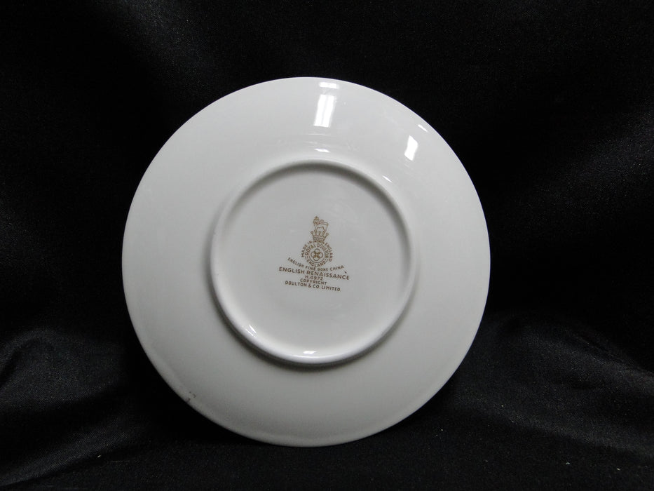 Royal Doulton English Renaissance, Green Scrolls: Demitasse Cup & Saucer (s), 2"