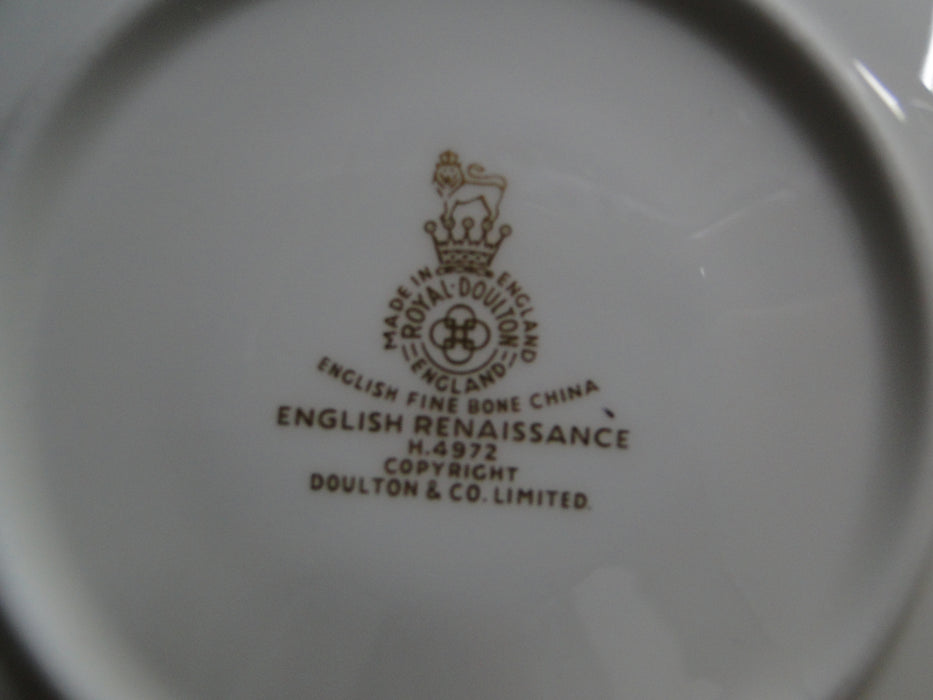 Royal Doulton English Renaissance, Green Scrolls: Demitasse Cup & Saucer (s), 2"