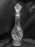Waterford Crystal Powerscourt: Decanter & Chipped Stopper, 15" Tall, As Is