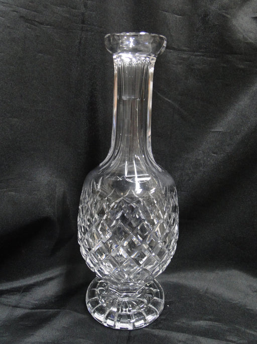 Waterford Crystal Powerscourt: Decanter & Chipped Stopper, 15" Tall, As Is