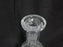 Waterford Crystal Powerscourt: Decanter & Chipped Stopper, 15" Tall, As Is