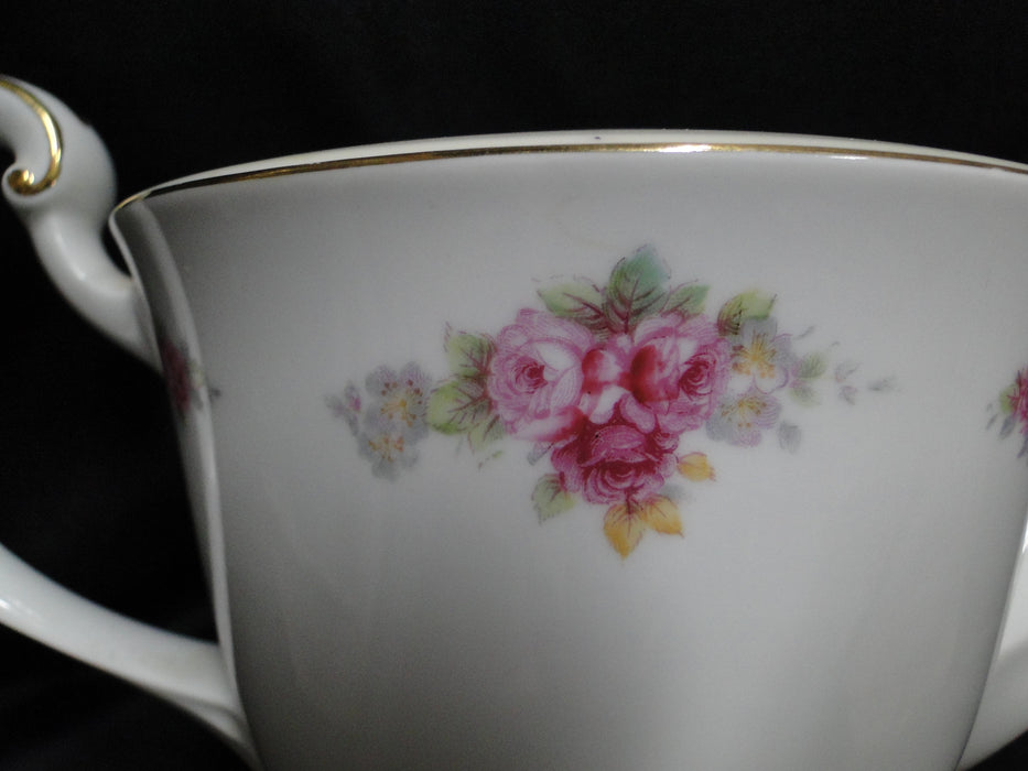 Noritake N2901, Royal Crockery, Pink Roses: Teapot & Lid, 6 1/2" Tall