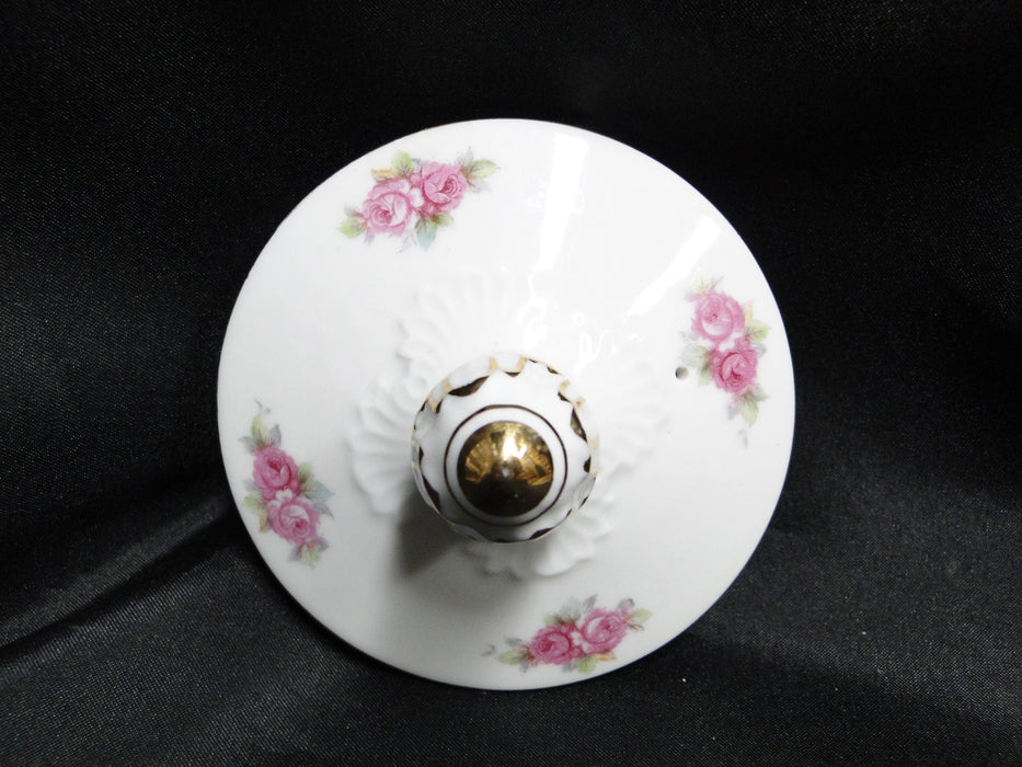 Noritake N2901, Royal Crockery, Pink Roses: Teapot & Lid, 6 1/2" Tall