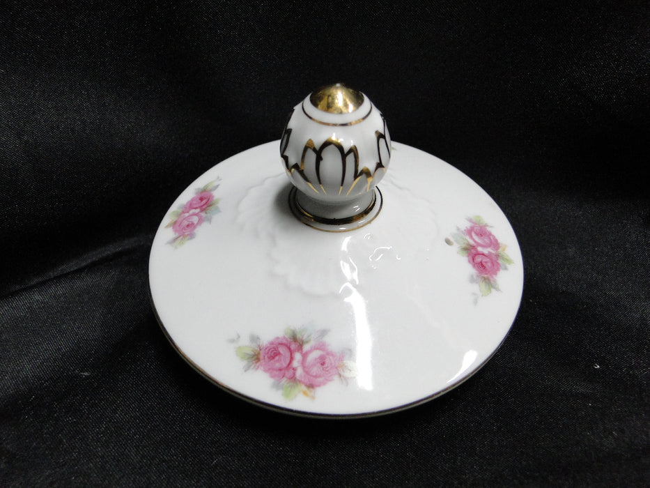 Noritake N2901, Royal Crockery, Pink Roses: Teapot & Lid, 6 1/2" Tall