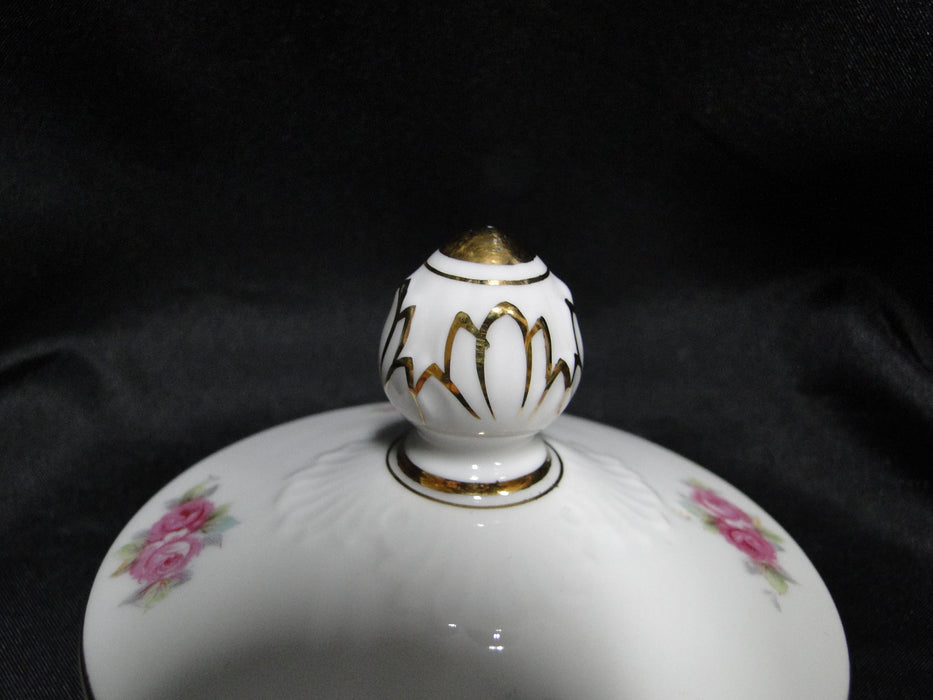 Noritake N2901, Royal Crockery, Pink Roses: Teapot & Lid, 6 1/2" Tall