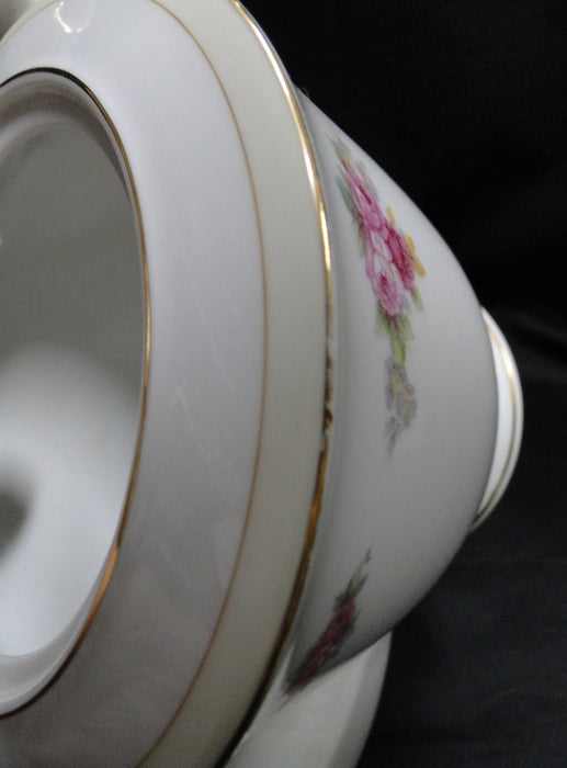 Noritake N2901, Royal Crockery, Pink Roses: Teapot & Lid, 6 1/2" Tall