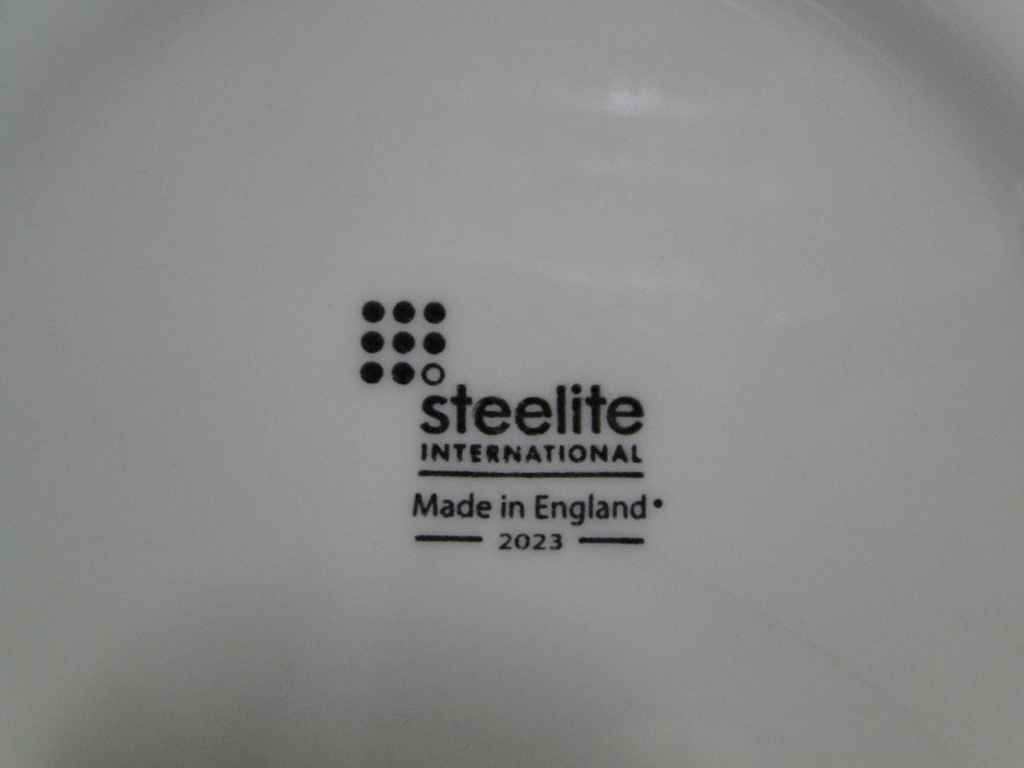 Steelite Craft, England: NEW White Coupe Bread Plate (s), 6"
