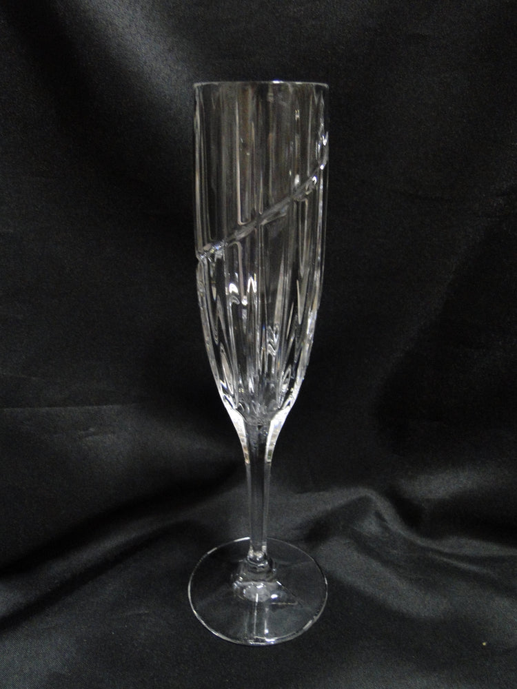 Mikasa Uptown, Vertical & Swirl Cuts: Champagne Flute (s), 9 3/8 Tall —  Dishes Encore