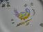 Longchamp Perouges, Light Blue w/ Bird & Flowers: Salad Plate, 7 1/2", Crazing