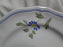 Longchamp Perouges, Light Blue w/ Bird & Flowers: Salad Plate, 7 1/2", Crazing