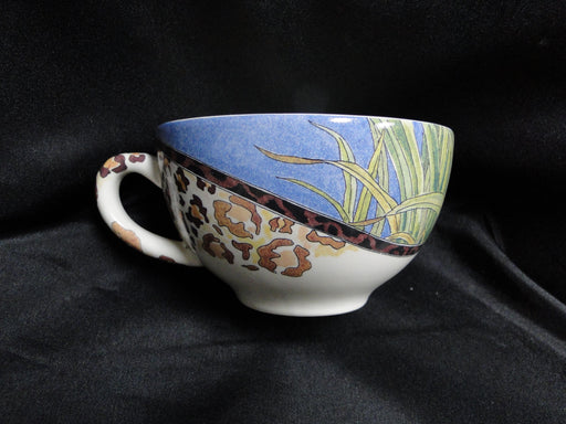 Faiencerie de Gien Savane, Wild Animals: 2 3/4" Breakfast Cup, No Saucer