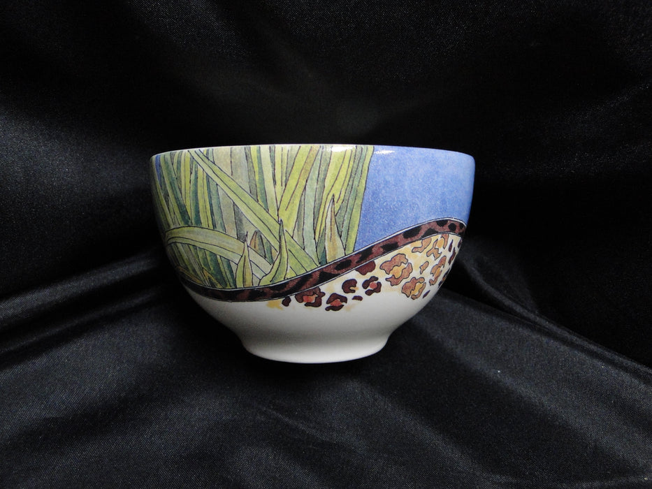 Faiencerie de Gien Savane, Wild Animals: Breakfast Cup & Saucer Set, 2 3/4"