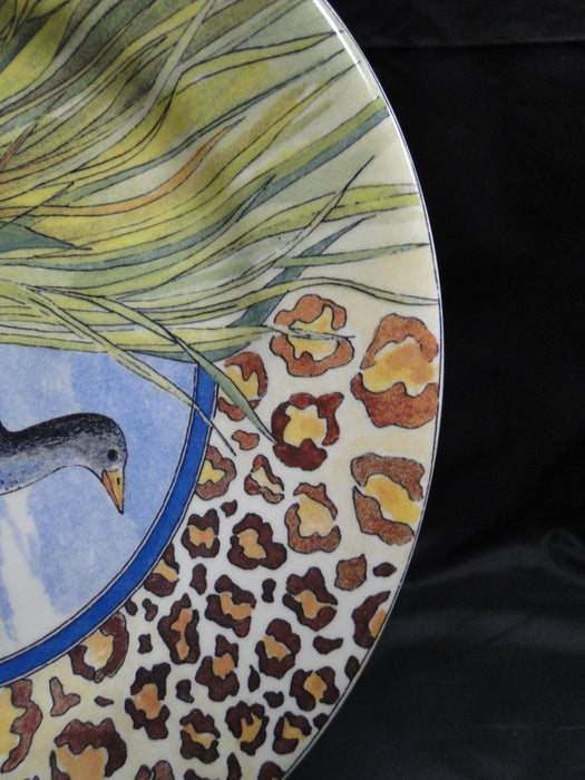 Faiencerie de Gien Savane, Wild Animals: Salad / Dessert Plate (s), 8 3/4"