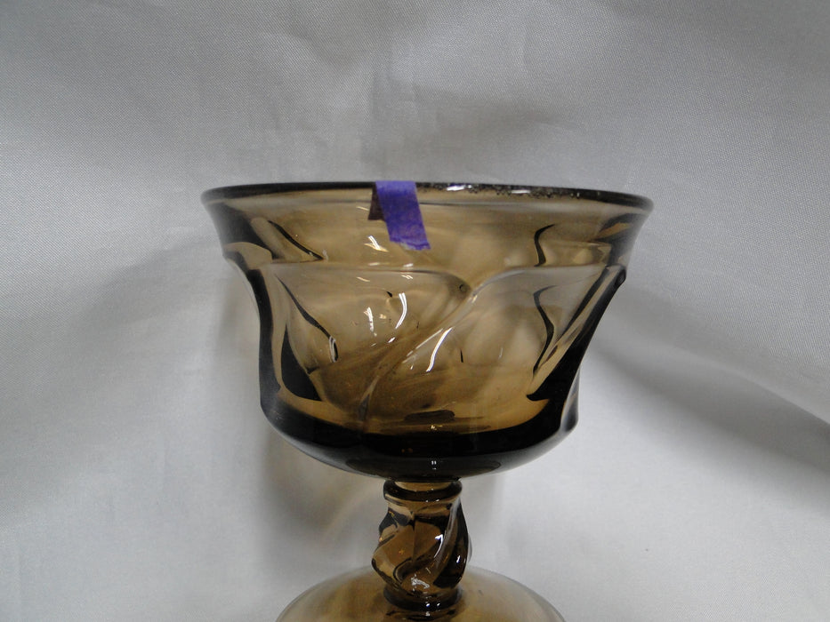 Fostoria Jamestown Brown: Champagne / Sherbet, 4" Tall, As Is