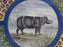 Faiencerie de Gien Savane, Wild Animals: Round Platter / Chop Plate, 12"