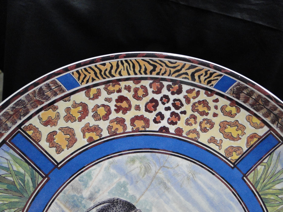 Faiencerie de Gien Savane, Wild Animals: Round Platter / Chop Plate, 12"