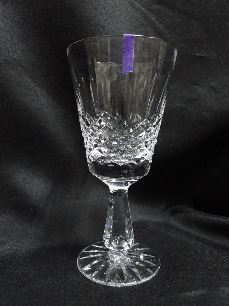Waterford Crystal Kenmare, Cut Ovals & Squares: Claret Wine, 6" Tall, As Is
