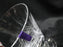 Waterford Crystal Kenmare, Cut Ovals & Squares: Claret Wine, 6" Tall, As Is