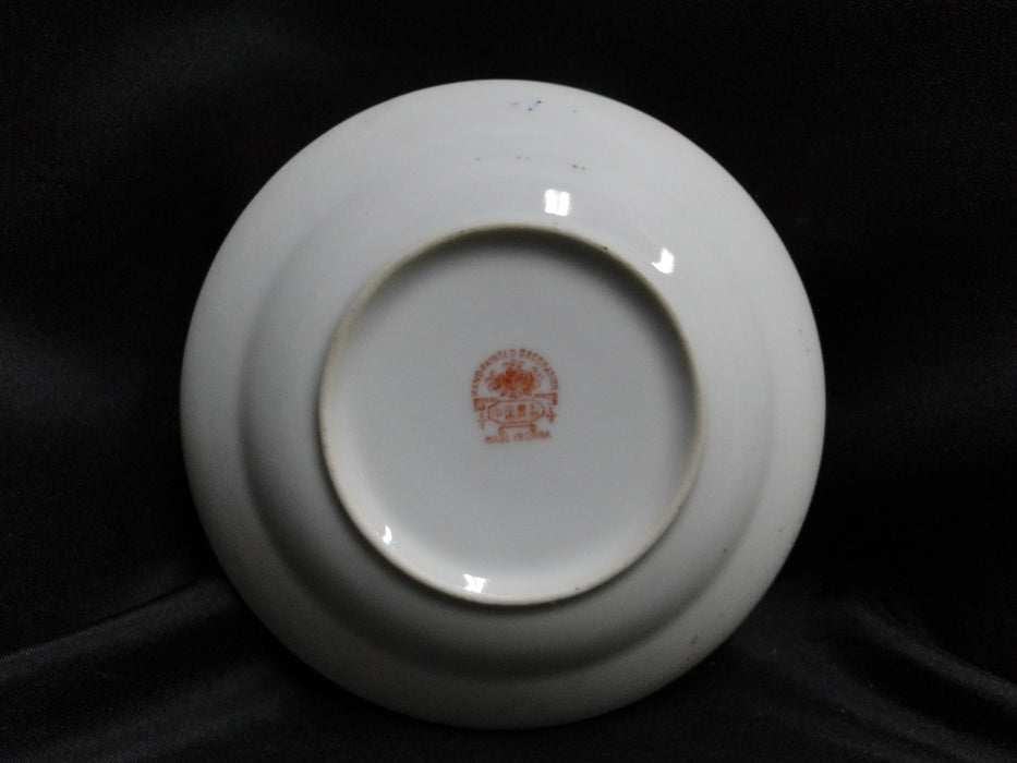 Custom Porcelain Royal Blue on White w/ Gold: Cereal Bowl (s), 6"  x 1 1/8" Tall
