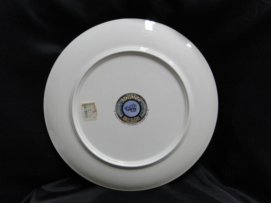 Faiencerie de Gien Savane, Wild Animals: Round Platter / Chop Plate, 12"