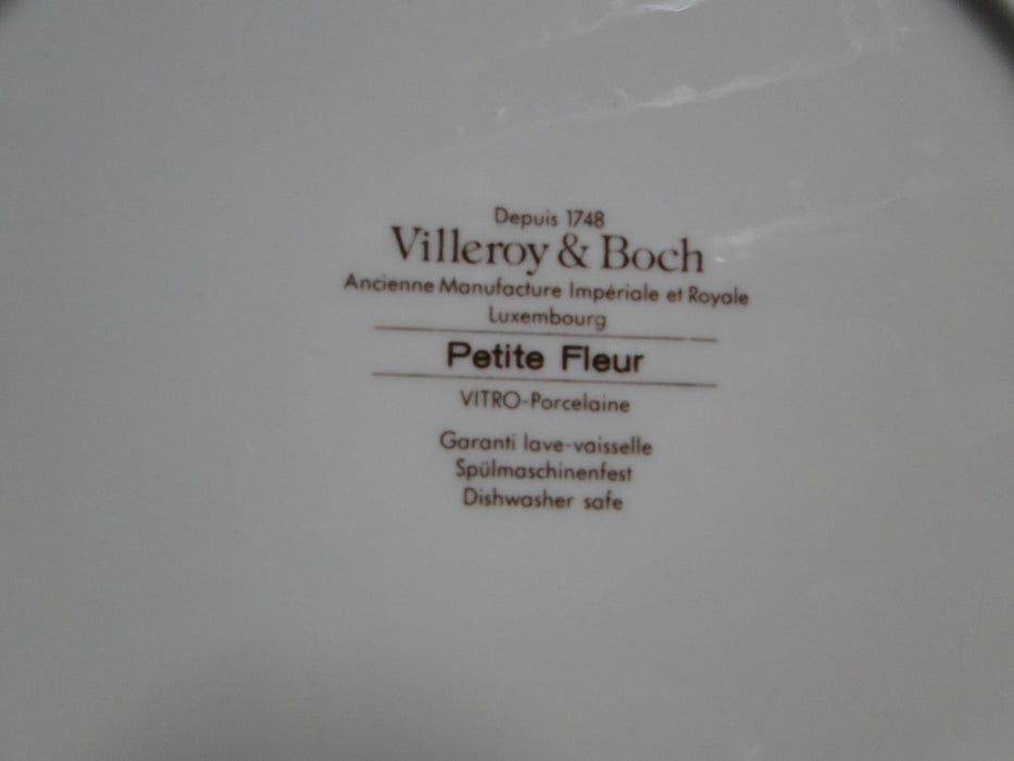 Villeroy & Boch Petite Fleur, Small Flowers, Red Trim: Salad Plate (s), 8 1/8"