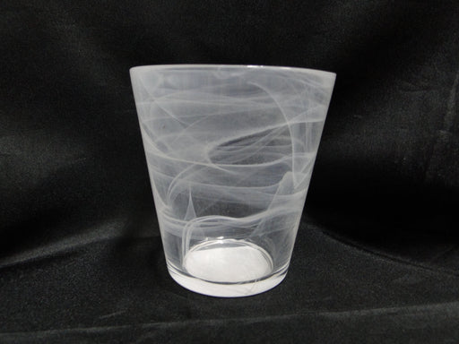 Steelite Bormioli Rocco Capri, Italy: NEW White Water Glass / Tumbler, 4"